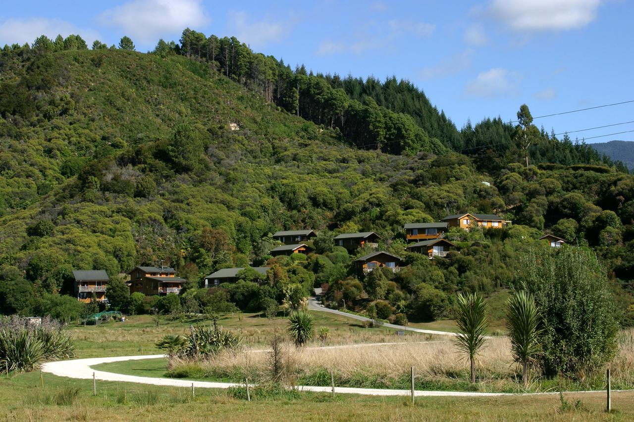 Ocean View Chalets Marahau Dış mekan fotoğraf